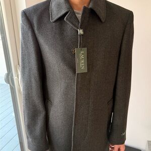 Ralph Lauren Men's Charcoal Coat men’s